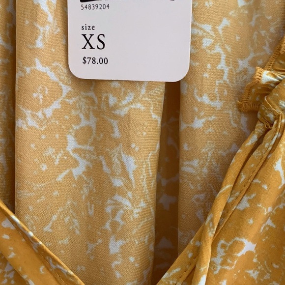 Free People All Tucks Printed Bodysuit Top - Picture 12 of 14